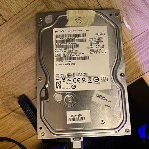 Hitachi HDS721025CLA682 250GB Hårddisk