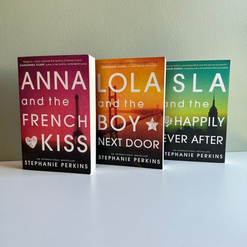 Stephanie Perkins x 3 - Anna, Lola, Isla - 9-12år/ 13-17år - Häftade - Engelska