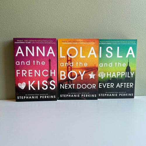 Stephanie Perkins x 3 - Anna, Lola, Isla - 9-12år/ 13-17år - Häftade - Engelska