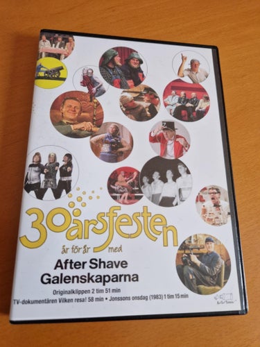 **30-Årsfesten - År För År Med After Shave Galenskaparna (2-disc)**