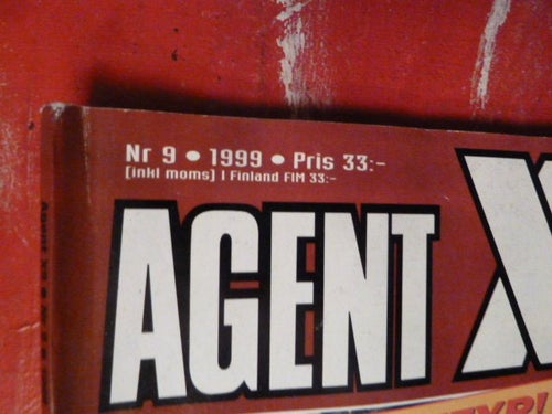 AGENT X9, NR 9-1999, TIDNING