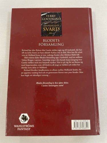 Blodets församling | Terry Goodkind | Sanningens Svärd | Kartonnage