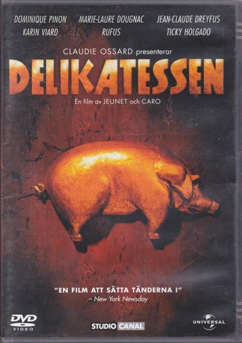 DVD / Delikatessen / Jeunet & Caro / Dominique Pinon / Nära Nyskick