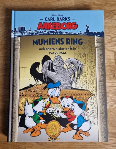 Carl Barks Ankeborg Mumiens ring Ny skick olästa!