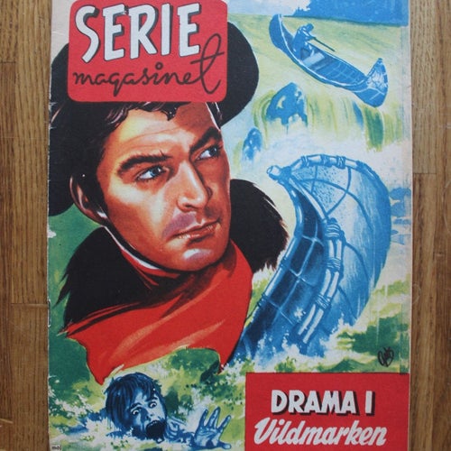 SERIEMAGASINET 1955 NR 21 med Flygbild