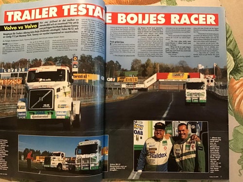 TRAILER NR 12 1995 RACERTRUCK,VÄGKROGAR,FLOBY HYTTEN,BJÄLVERUD ,LALLE SOLLEFTEÅ