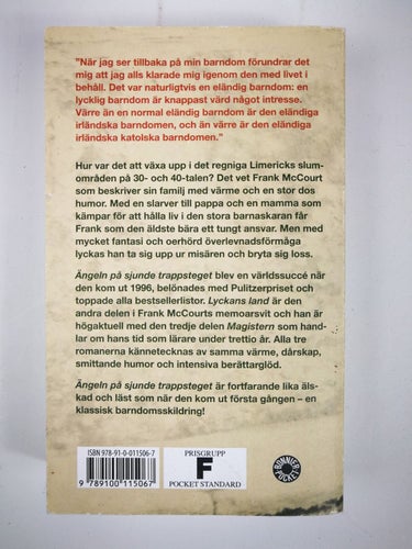 Frank McCourt - Ängeln på sjunde trappsteget En irländsk barndom (Irland)