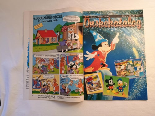 Kalle Anka & co - 1988 nr 22 - Bilaga: Önskekatalogen Sommaren 1988 Leksaker