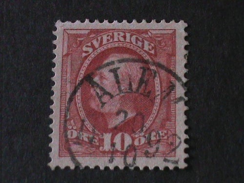 ÅLEM - PRAKT - n10 fanns endast ca. 1 år på koppartryck