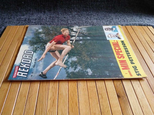 Tidningen Rekord 1957 Nr 31 Nostalgi Sport Äventyr Retro 50 tal Simca Oceane