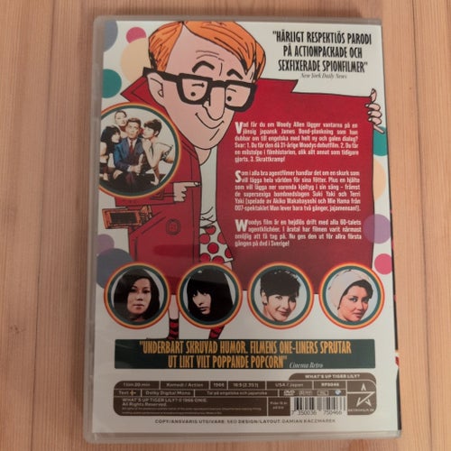 Nyskick - What's Up Tiger Lily? - Woody Allen (DVD)