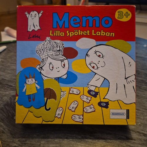 Memo Lilla Spöket Laban Komplett och är i mycket fint skick.