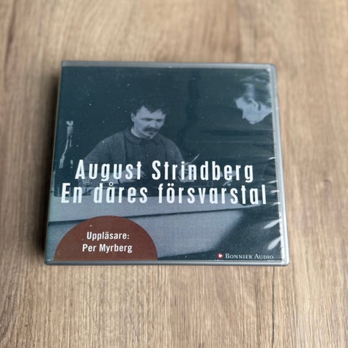 CD-Ljudbok August Strindberg - En dåres försvarstal