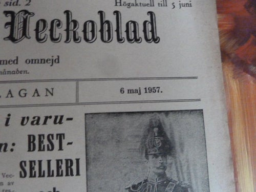 GRÖNKÖPINGS VECKOBLAD, 1957 MAJ 6, ÅRGÅNG 56 NR 5, TIDNING