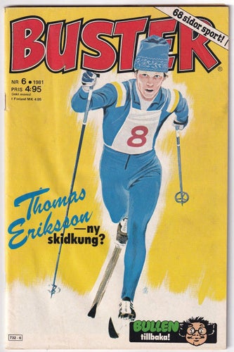 Buster 1981-6 Skidor Thomas Eriksson MM