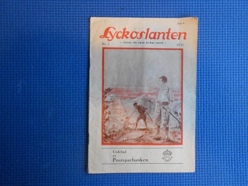 Lyckoslanten 2 1931 Spara och slösa Vilhelm Nordin Louis Moe  Lilliehöök