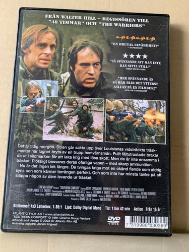 Southern comfort, Dvd