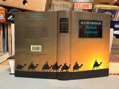 Biblisk historia av Alf Henrikson, bok, Very Fine plus