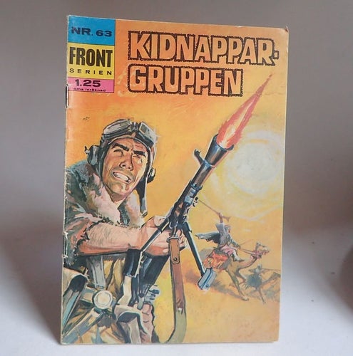 Frontserien nr 63 , 1969. Kidnappargruppen , Krigsserier