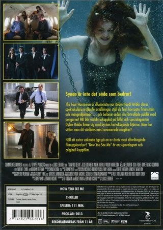 Now You See Me DVD 2013