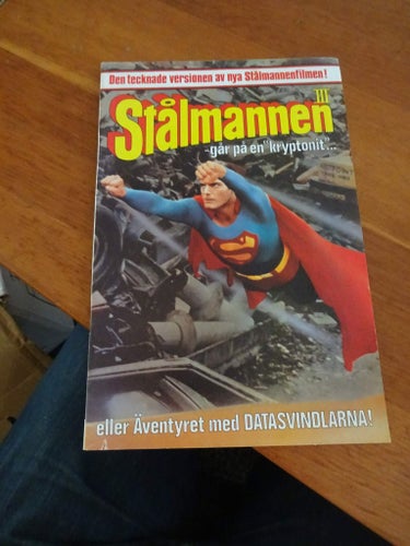 Stålmannen går på en kryptonit