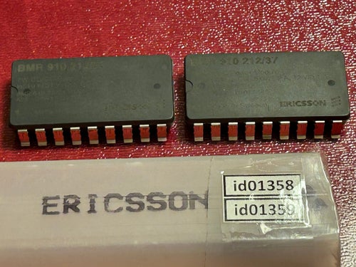 DC-DC Converter (id01358-59) Ericsson BMR 910 2st in 19-31V Out 5V 1,2A 12V 0,1A