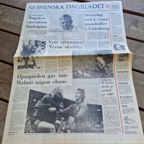 Svenska dagbladet 7 maj 1973