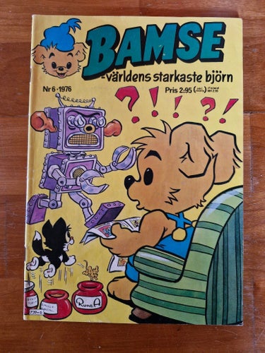 Bamse – Nr 6, 1976 – Gott skick (FN+)