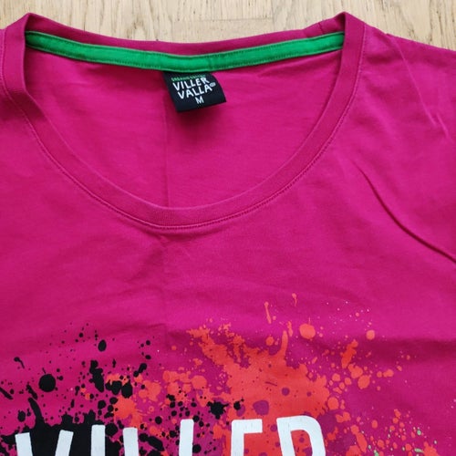 Viller VALLA fuchsia t-shirt, storlek M