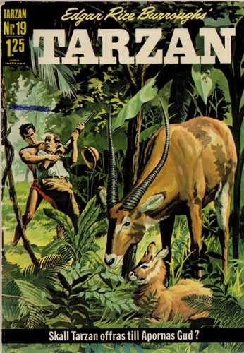 Tarzan Nr 19 (1967) av Edgar Rice Burroughs