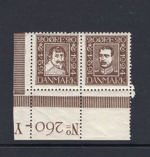 Danark afa 142-43 med arknummer – afa +80 kr. (234)