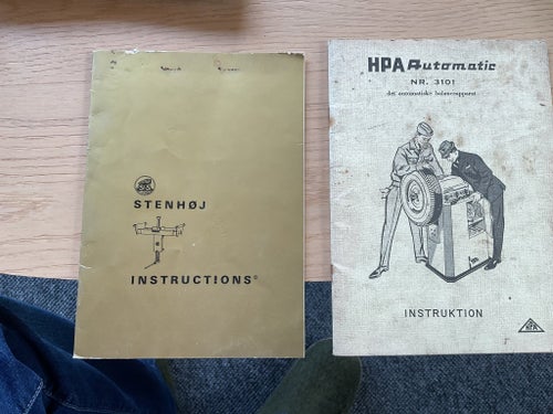 STENHØJ INSTRUKTIONER