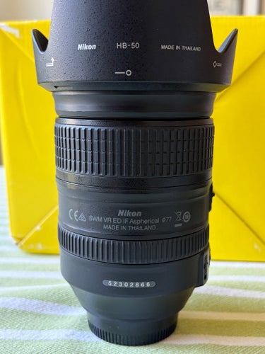Nikon AF-S NIKKOR 28-300mm 1:3.5-5.6G ED VR-objektiv