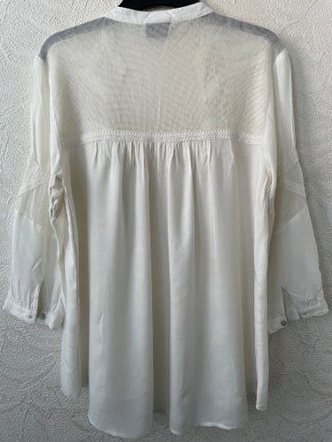 VILA vit blus, storlek S