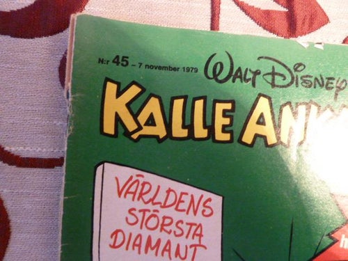 KALLE ANKA & C:O NR45, 07/11/1979,