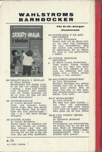 SYSTRARNA P - PÅ SJÖRÖVARFEST - 1972 -LARS NICKLASSON