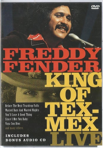 FREDDY FENDER - KING OF TEX MEX - CD + DVD