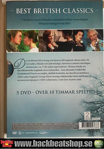 BEST BRITISH CLASSICS - 5-DVD