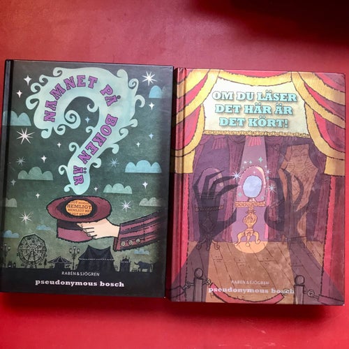 NAMNET PÅ BOKEN ÄR HEMLIGT + OM DU LÄSER DET HÄR ÄR DET KÖRT! Pseudonymous Bosch