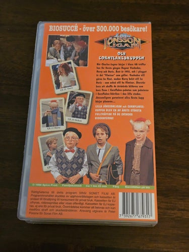 Lilla Jönsson Ligan Och Cornflakeskuppen - Svenskt Tal (VHS)