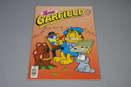 Med orson Garfield Nr 4 1989 - Inkl Poster i toppskick!