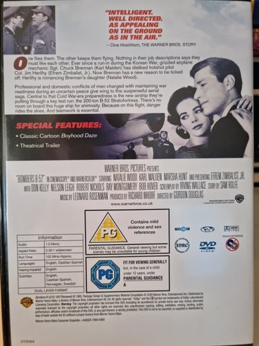 Bombers B-52 (1957) Gordon Douglas med Natalie Wood, Karl Malden.