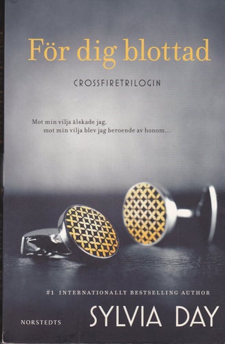 Sylvia Day / För Dig Blottad / Crossfire del 1 / Danskt band / Fint skick