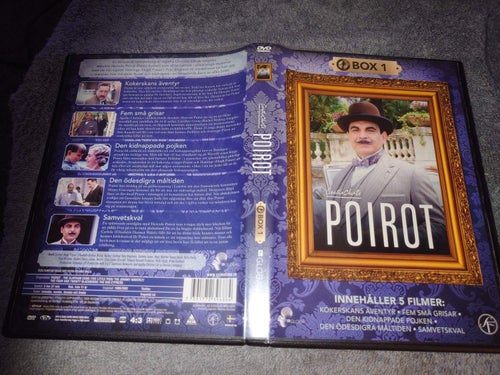 Poirot Box 1 (2-disc, 5 avsnitt)