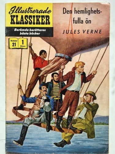Ill Klassiker - 21. Den hemlighetsfulla ön. VG