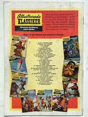Ill Klassiker - 21. Den hemlighetsfulla ön. VG