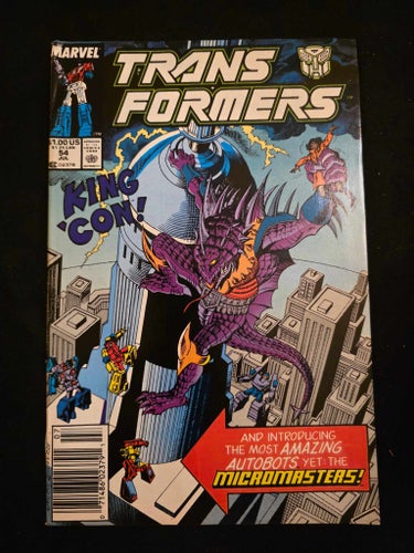 Transformers (1984 Marvel) #54
