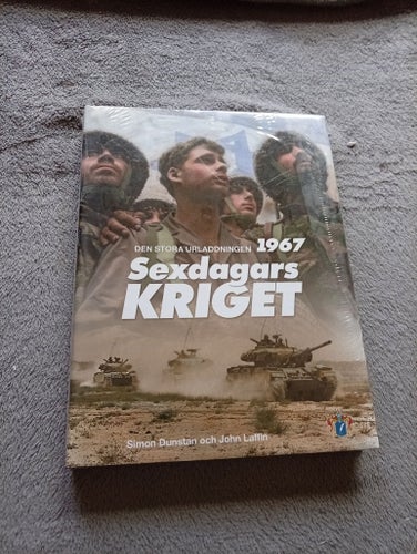 Sexdagarskriget 1967 av Simon Dunstan och John Laffin (inplastad)