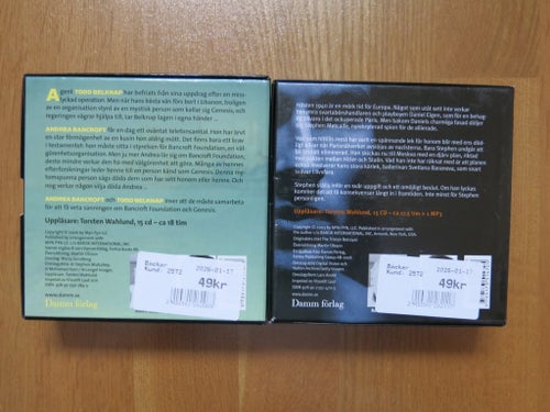 Robert Ludlum - Bancroftstrategin & Dokument Vargfälla (Ljudbok CD)
