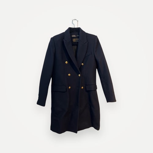 Zara Manteco-ullkappa NWOT